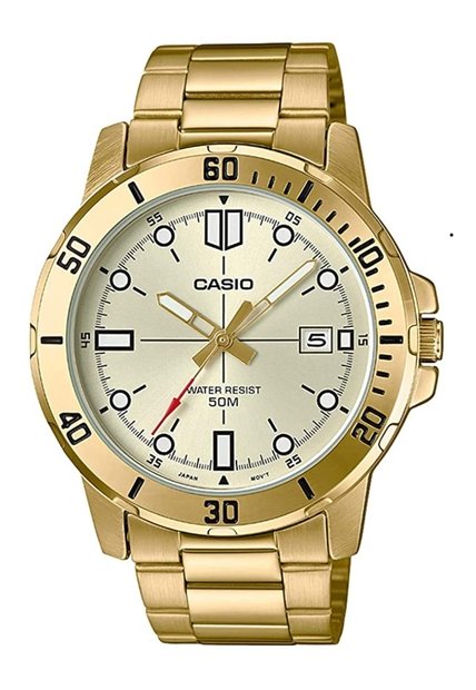 Reloj Casio Referencia MTP-VD01G-9E Diseño Elegante