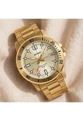 Reloj Casio Referencia MTP-VD01G-9E Diseño Elegante