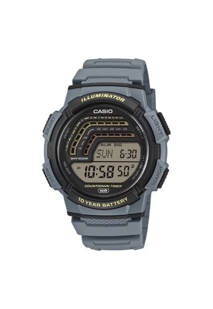 Reloj Casio Referencia WS-1800-2A Diseño Deportivo
