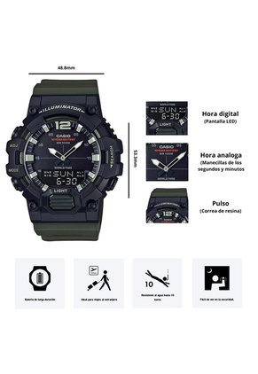 Reloj Casio Referencia HDC-700-3A Diseño Deportivo