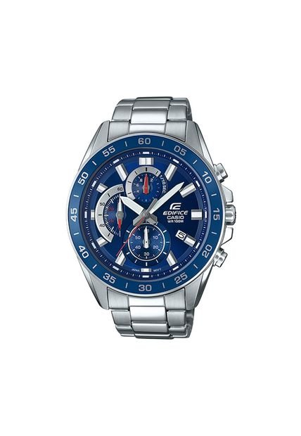 Reloj Para Hombre Casio Edifice Efv_550D_2Av Plateado