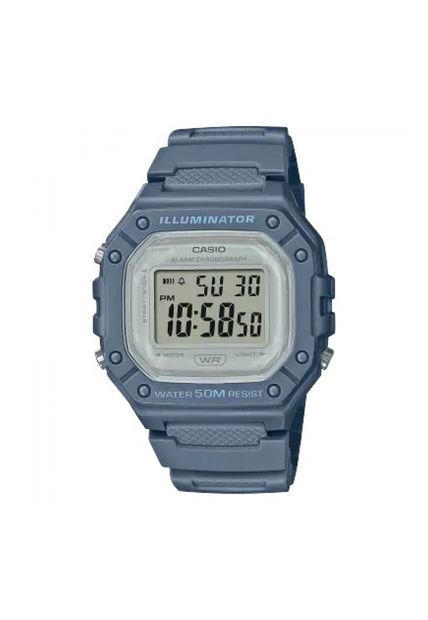 Reloj Para Unisex Casio W218Hc W218Hc-2Avdf Azul
