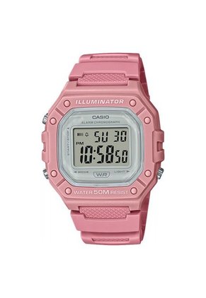 Reloj Para Unisex Casio W218Hc W218Hc-4Avdf Rosado