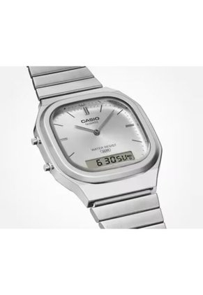 Reloj Casio Modelo AQ-240E-7A Plateado Unisex