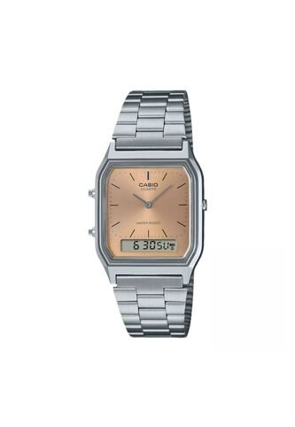 Reloj Casio Modelo AQ-230A-4AMQYDF Plateado Unisex Casio