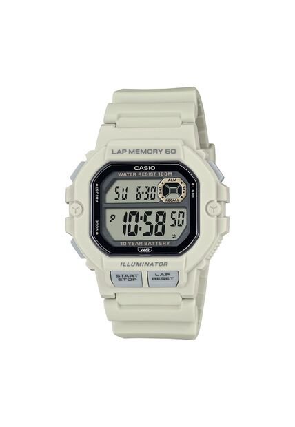 Reloj Casio Modelo WS-1400H-8AV Blanco Hombre