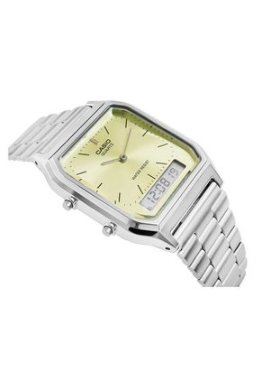 Reloj Casio Modelo AQ-230A-9AMQYDF Plateado Unisex