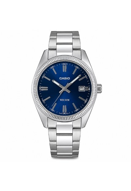 Reloj Casio Modelo UTP-1302PD-2A1VDF Plateado Unisex
