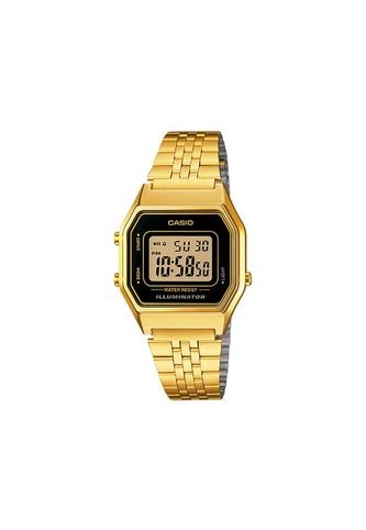 Reloj Para Unisex Casio La-680Wga-1 Dorado Casio