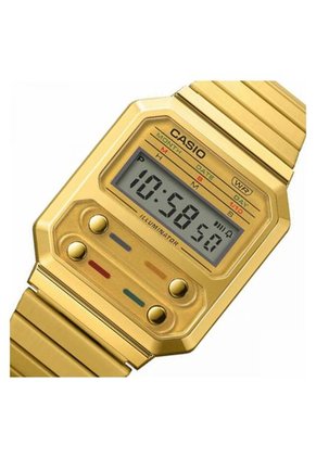Reloj Para Hombre Casio A100Weg9Adf Dorado