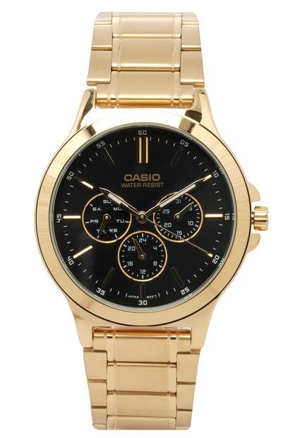 Reloj Casio LTP-V300G-1A Analogo 100% Original-negro