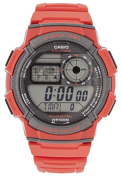 Reloj Naranja-Negro CASIO
