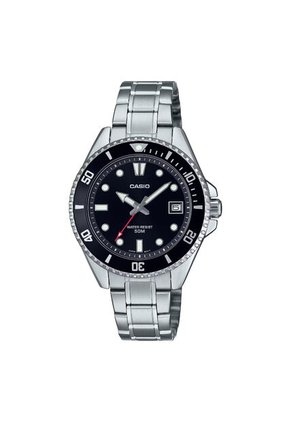 Reloj Casio Modelo MDV-10D-1A1VDF Plateado Hombre