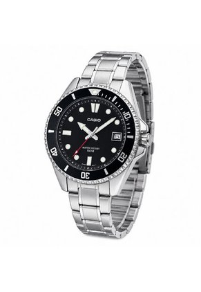 Reloj Casio Modelo MDV-10D-1A1VDF Plateado Hombre