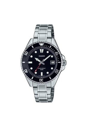 Reloj Casio Modelo MDV-10D-1A1VDF Plateado Hombre