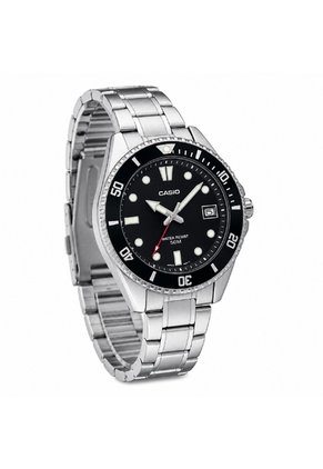 Reloj Casio Modelo MDV-10D-1A1VDF Plateado Hombre