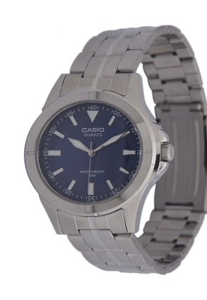 Reloj Casio Plateado-Azul
