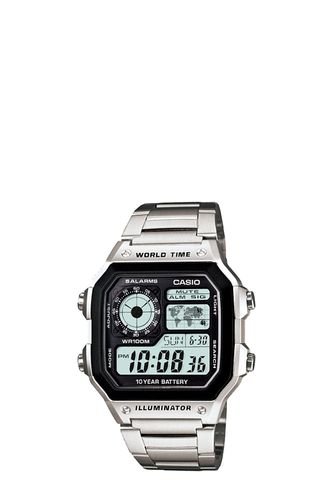 Reloj Para Hombre Casio Ae1200Whd-1Avdf Plateado Casio