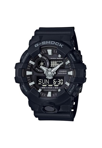 Reloj Casio G-SHOCK GA-700-1B Diseño Deportivo