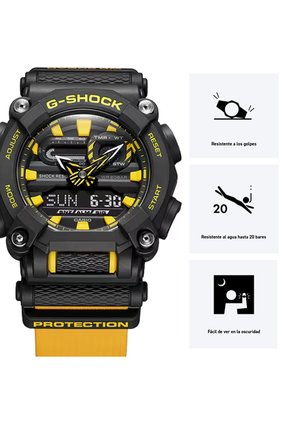 Reloj Casio G-SHOCK GA-900A-1A9 Diseño Deportivo