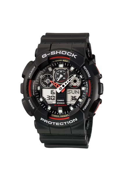 Reloj Casio G-SHOCK GA-100-1A4 Diseño Deportivo