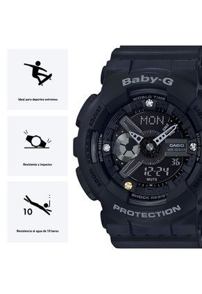 Reloj G-SHOCK BABY-G GA-135DD-1A Diseño Deportivo