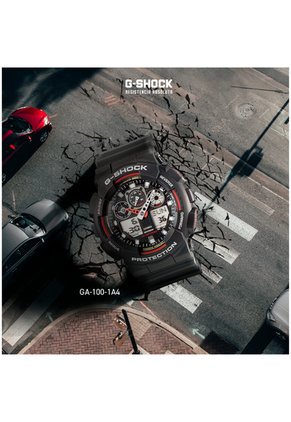 Reloj Casio G-SHOCK GA-100-1A4 Diseño Deportivo