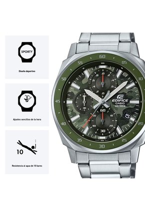 Reloj Casio EDIFICE EFV-600D-3C Diseño Deportivo