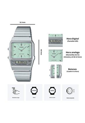 Reloj Casio AQ-800E-3A Estilo Vintage