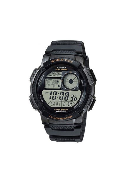 Reloj Para Hombre Casio Ae_1000W Ae_1000W_1Av Negro