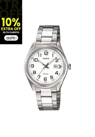 Reloj Para Mujer Casio Ltp_1302D_7Bv Plateado Casio