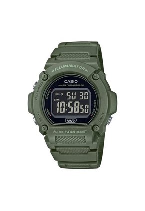 Reloj Casío Modelo W219hc-3bvdf Verde Hombre