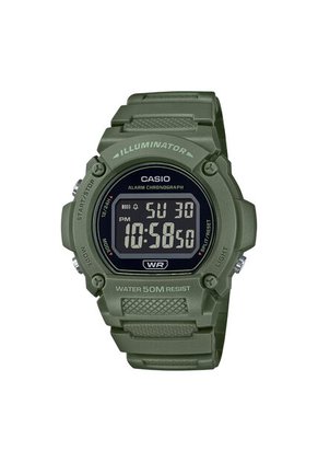 Reloj Casío Modelo W219hc-3bvdf Verde Hombre