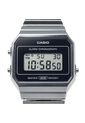 Reloj Casio Modelo A700WEV-7ADF Plateado Unisex de Casio