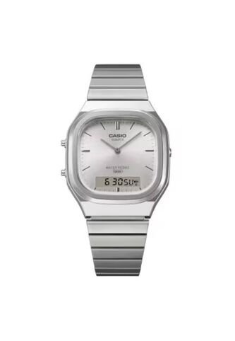 Reloj Casio Modelo AQ-240E-7A Plateado Unisex Casio