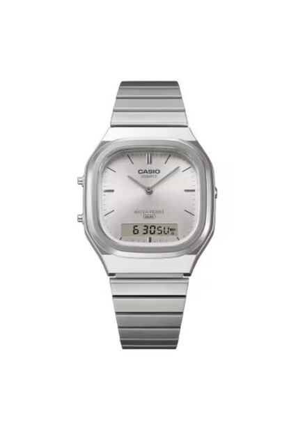 Reloj Casio Modelo AQ-240E-7A Plateado Unisex