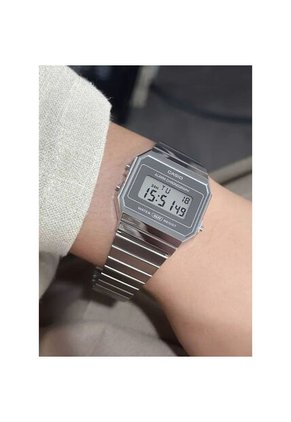 Reloj Casio Modelo A700WEV-7ADF Plateado Unisex