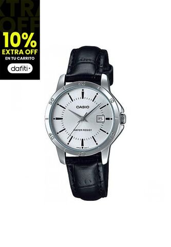 Reloj Para Mujer Casio Casio Ltp-V004L-7Audf Negro Casio