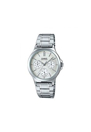 Reloj CASIO Modelo LTP-V300D-7A Plateado Mujer