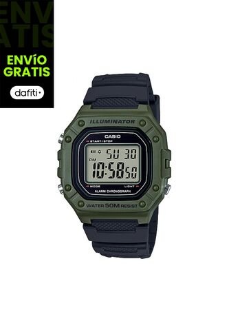 Reloj Para Hombre Casio W_218H_3Av Negro Casio
