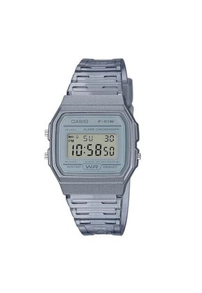 Reloj Para Mujer Casio F91Ws-8Df Transparente
