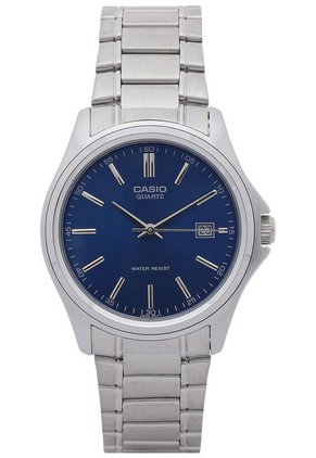 Reloj Plateado-Azul CASIO