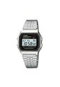 Reloj Para Unisex Casio Vintage Casual A-159Wa-1 Plateado de Casio