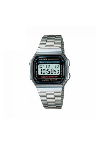 Reloj Para Unisex Casio A_168Wa A_168Wa_1W Plateado Casio