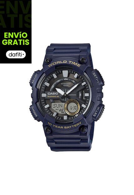 Reloj Para Hombre Casio Aeq_110W_2Av Azul