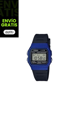 Reloj Para Hombre Casio F-91Wm-2A Negro Casio