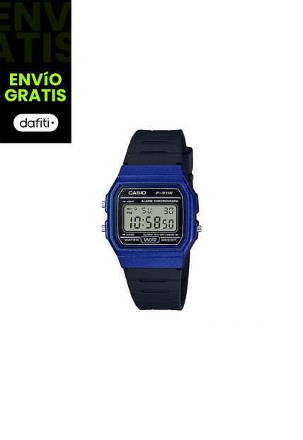 Reloj Para Hombre Casio F-91Wm-2A Negro