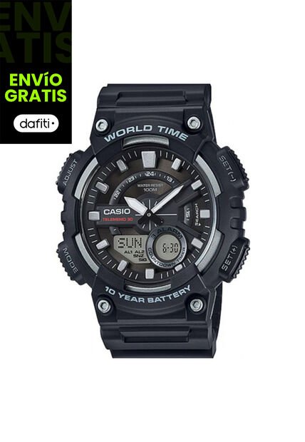 Reloj Para Hombre Casio Aeq110W_1Av Negro
