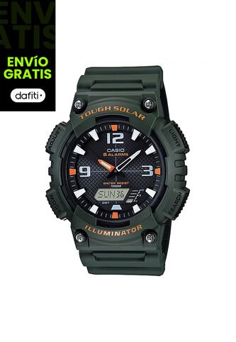 Reloj Para Hombre Casio Aq-S810W-3Av Verde Casio