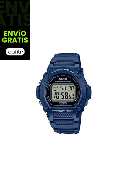 Reloj Para Hombre Casio W219H-2Avdf Azul